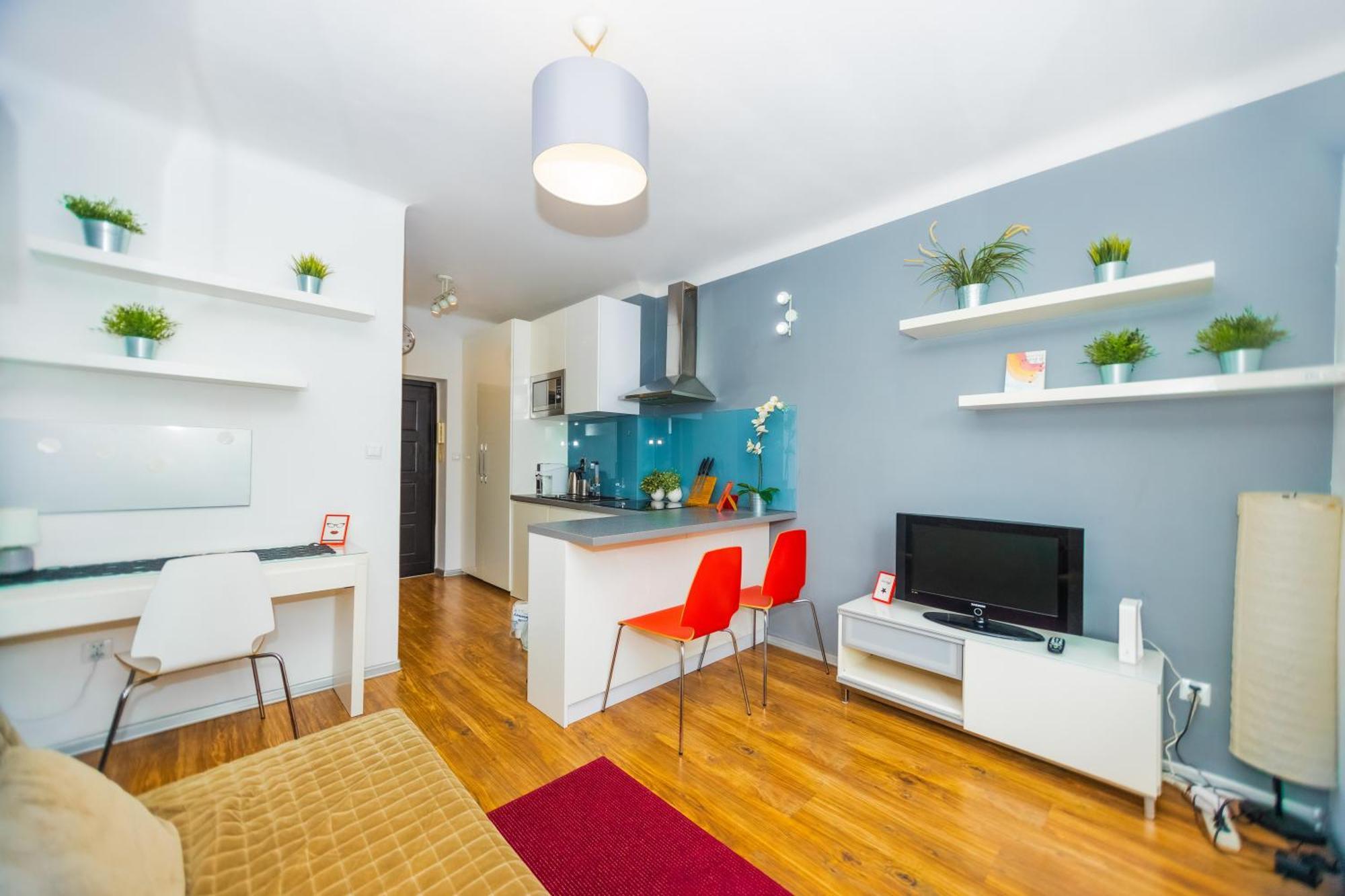 Cozy Studio Next To The Metro And City Center وارسو المظهر الخارجي الصورة